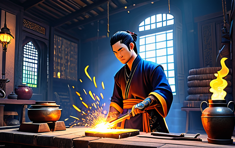 블레이드앤소울 전설 장비 제작 방법 - Resource Gathering**

"A determined Blade & Soul character, a female Lyn in traditional Vietnamese '...