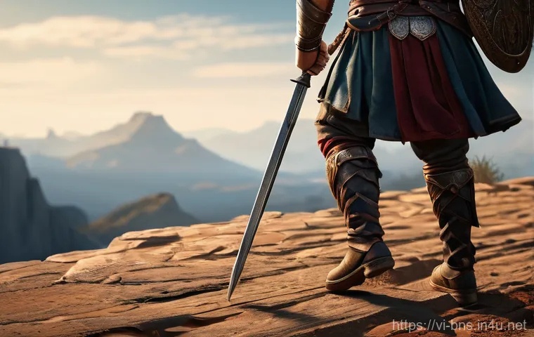 블레이드앤소울 콘텐츠 난이도 분석 - Here are three image generation prompts in English, designed to capture the essence of the Blade & S...