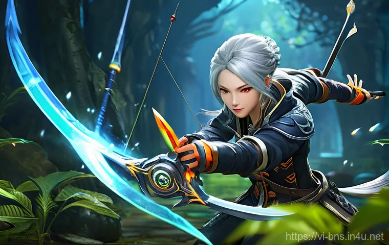 블레이드앤소울 파티 조합 필수 공략 - **A Resilient Blade & Soul Tanker in Action:**
    "An epic, dynamic illustration of a male Blade Ma...