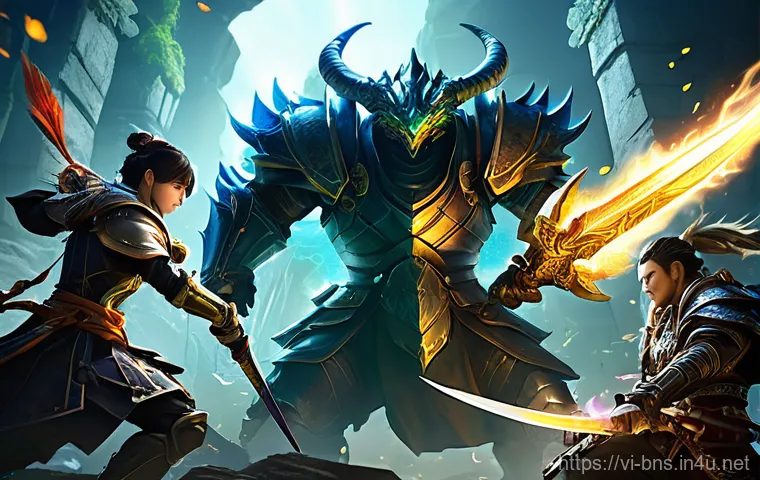 블레이드앤소울 레이드 숙련도 증가법 - **Prompt 2: Strategic Gear Optimization**
    A detailed, medium shot of a thoughtful male Blade & S...